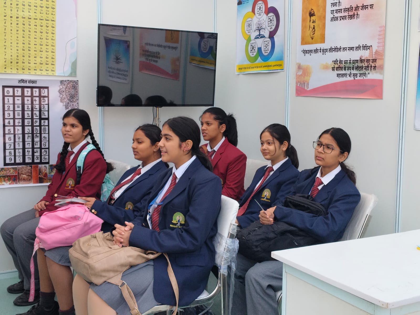 Mayoor School Students Shine at Bhartiya Bhasha Utsav 2025
